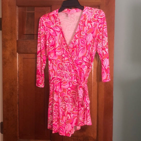 Lilly Pulitzer Other - Lilly Pulitzer wrap romper